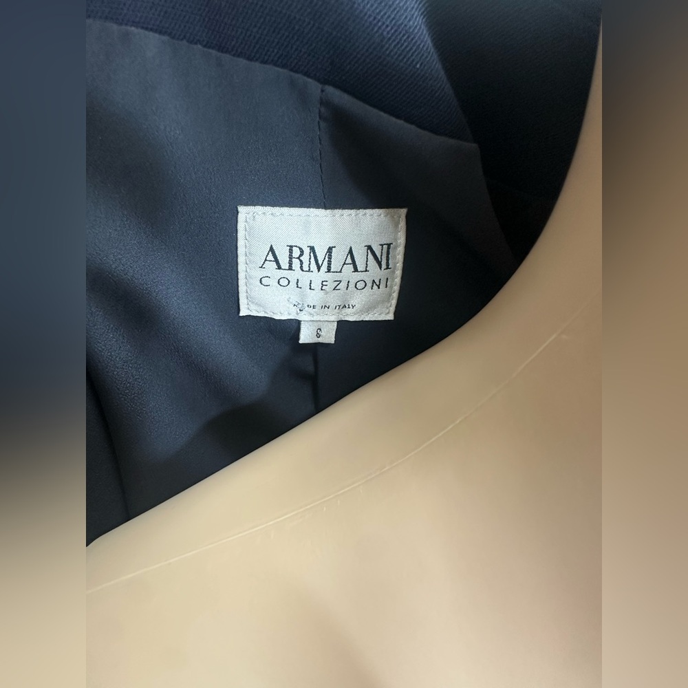 Armani Collezioni Women's Navy Blazer and Pants - Picture 10 of 12